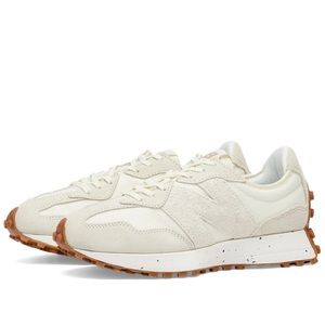Brand new in box! Never worn. Size 10 New Balance 327 in cream/white.